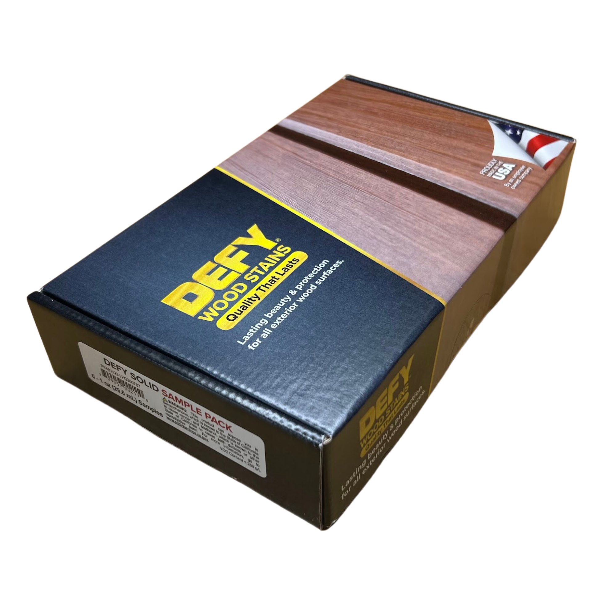 DEFY Solid Color Stain Sample Kit