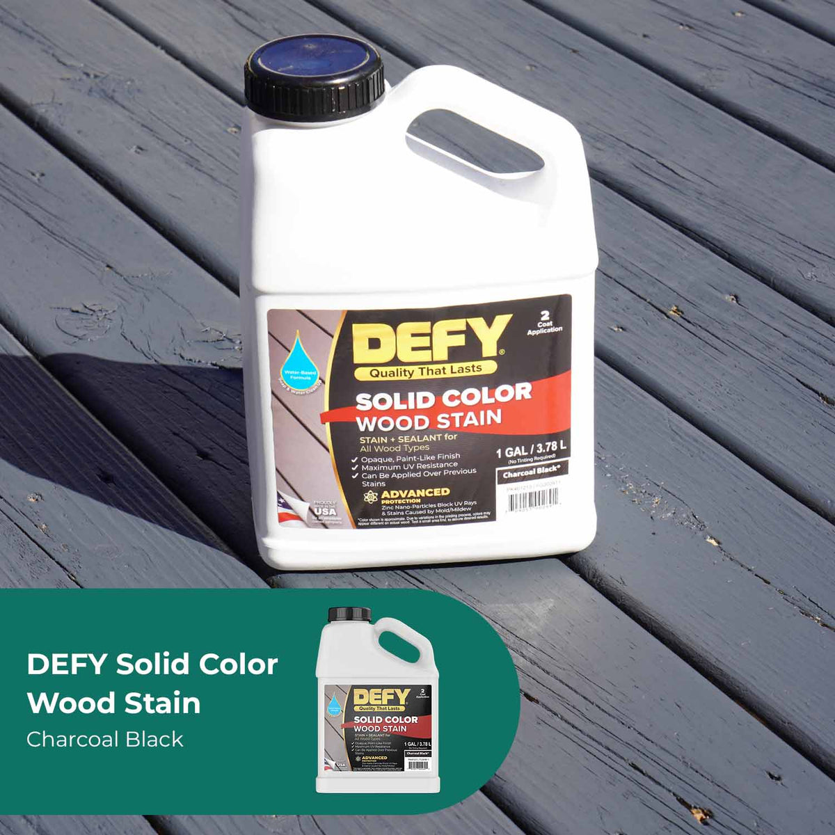DEFY Solid Color Wood Stain