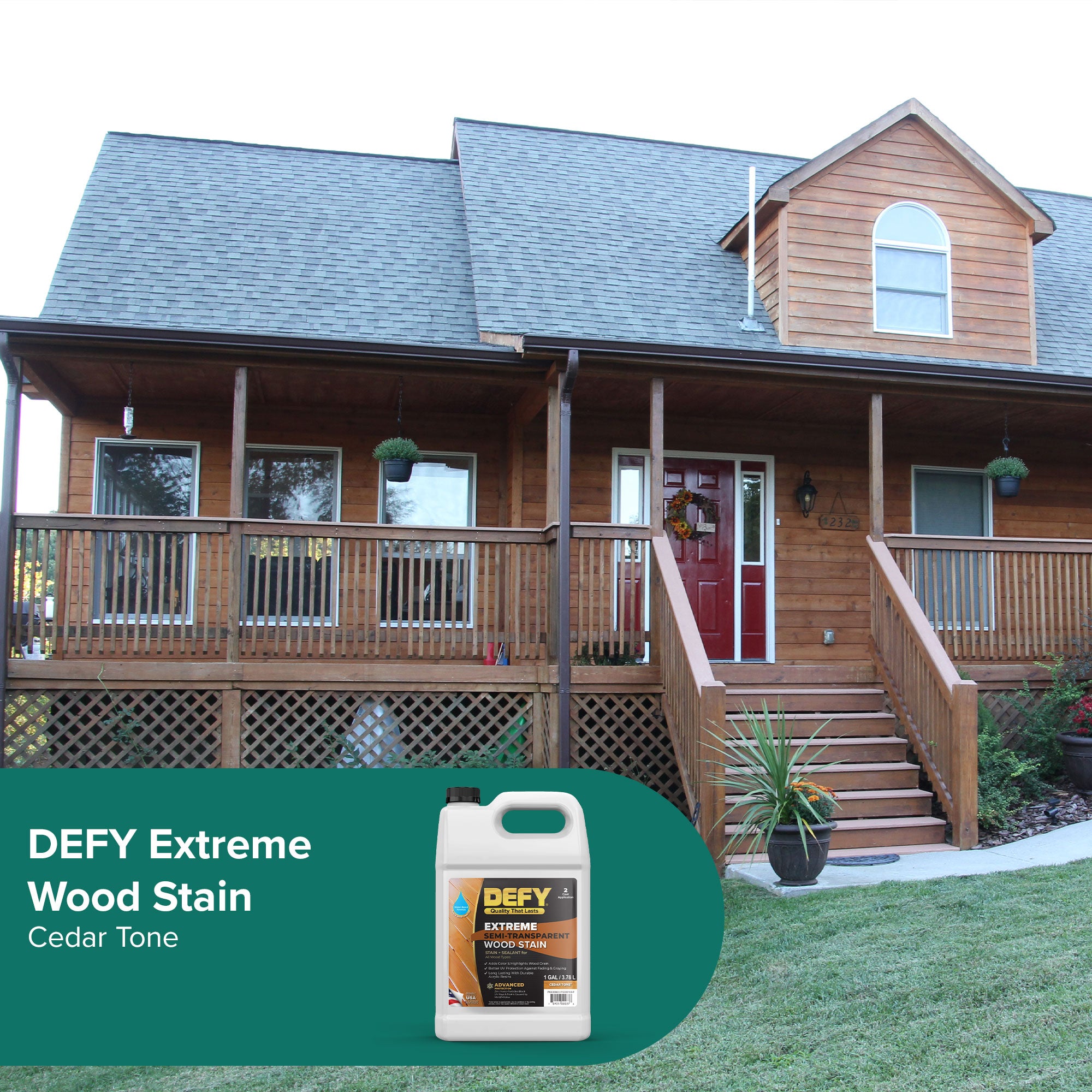 DEFY Extreme Semi-Transparent Wood Stain