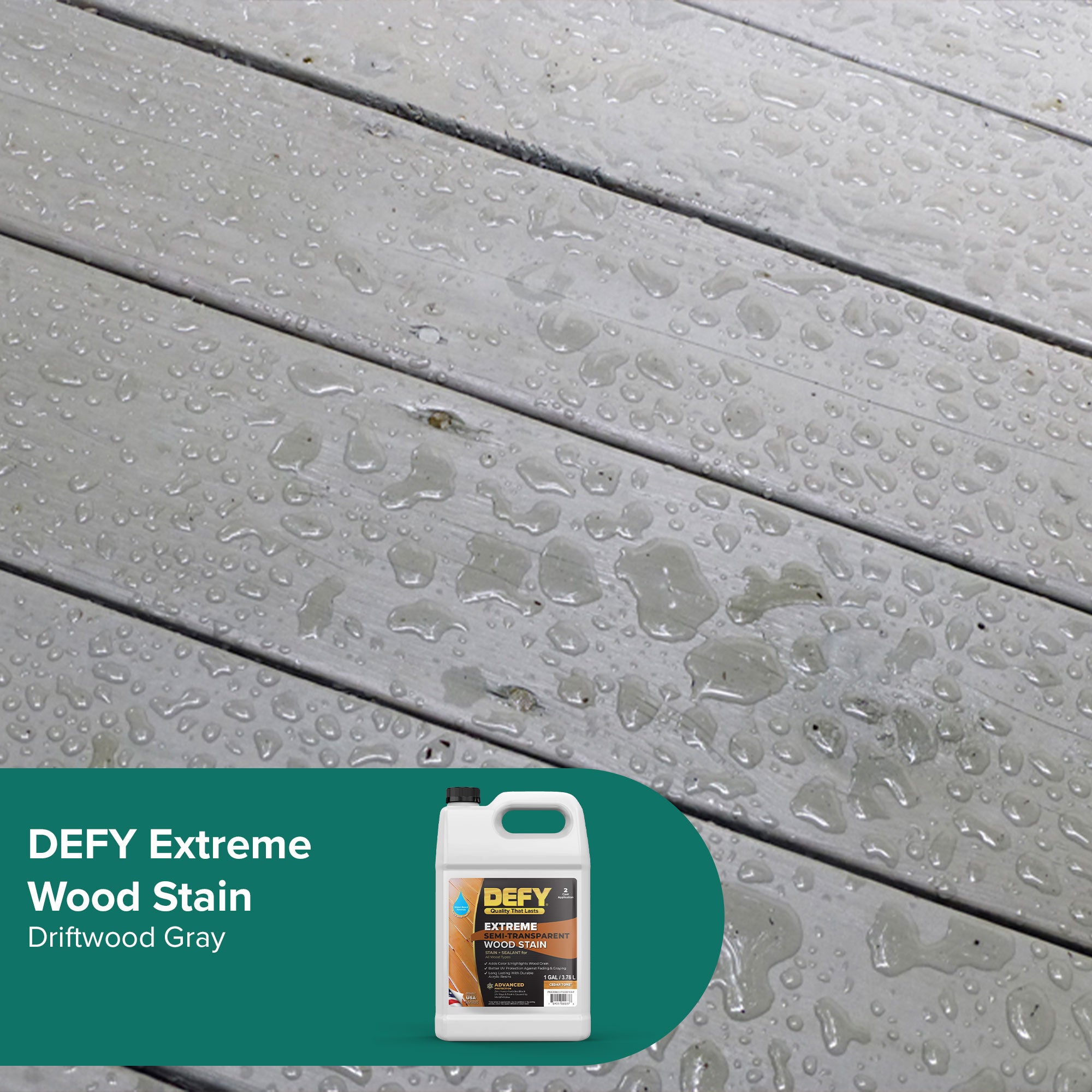 DEFY Extreme Semi-Transparent Wood Stain