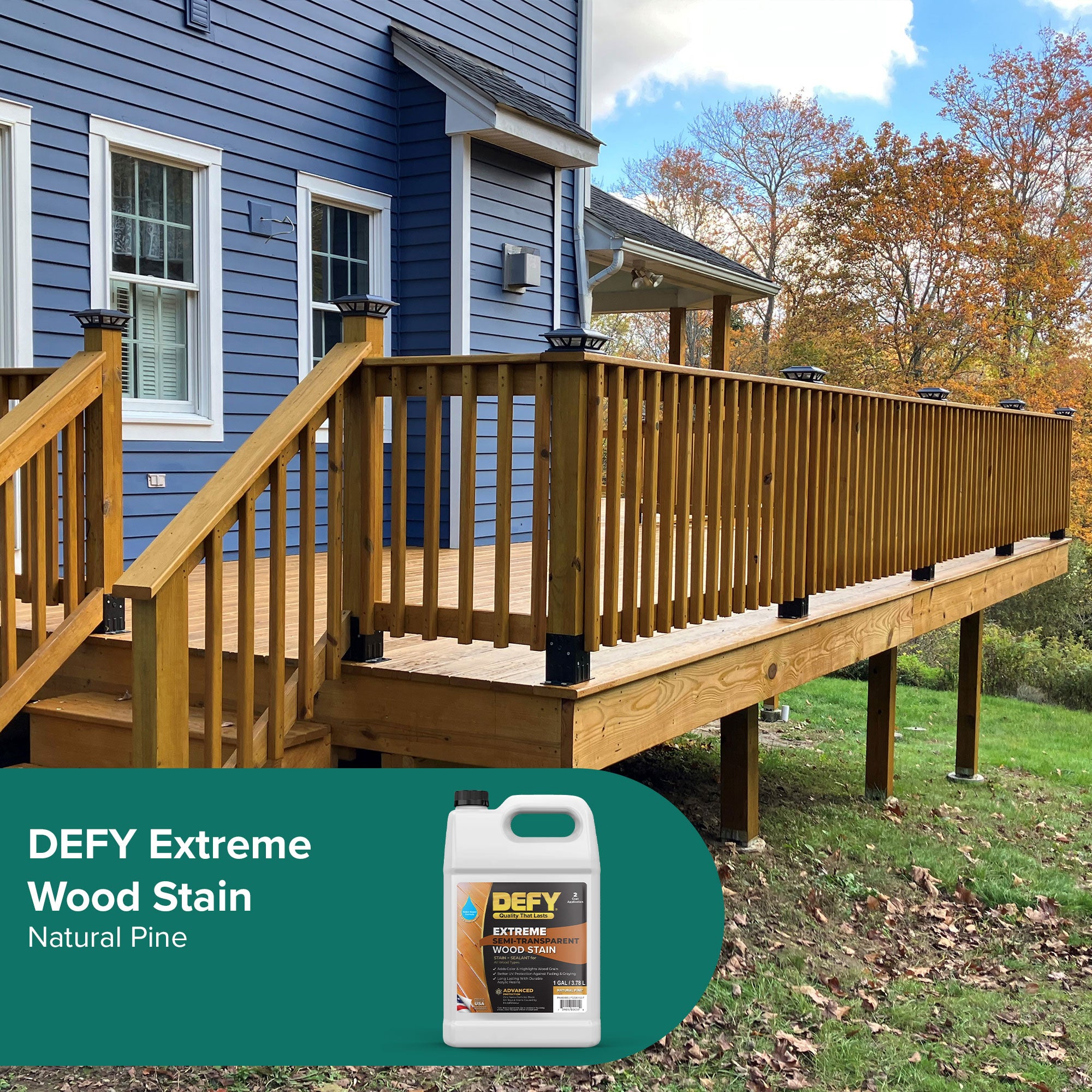 DEFY Extreme Semi-Transparent Wood Stain