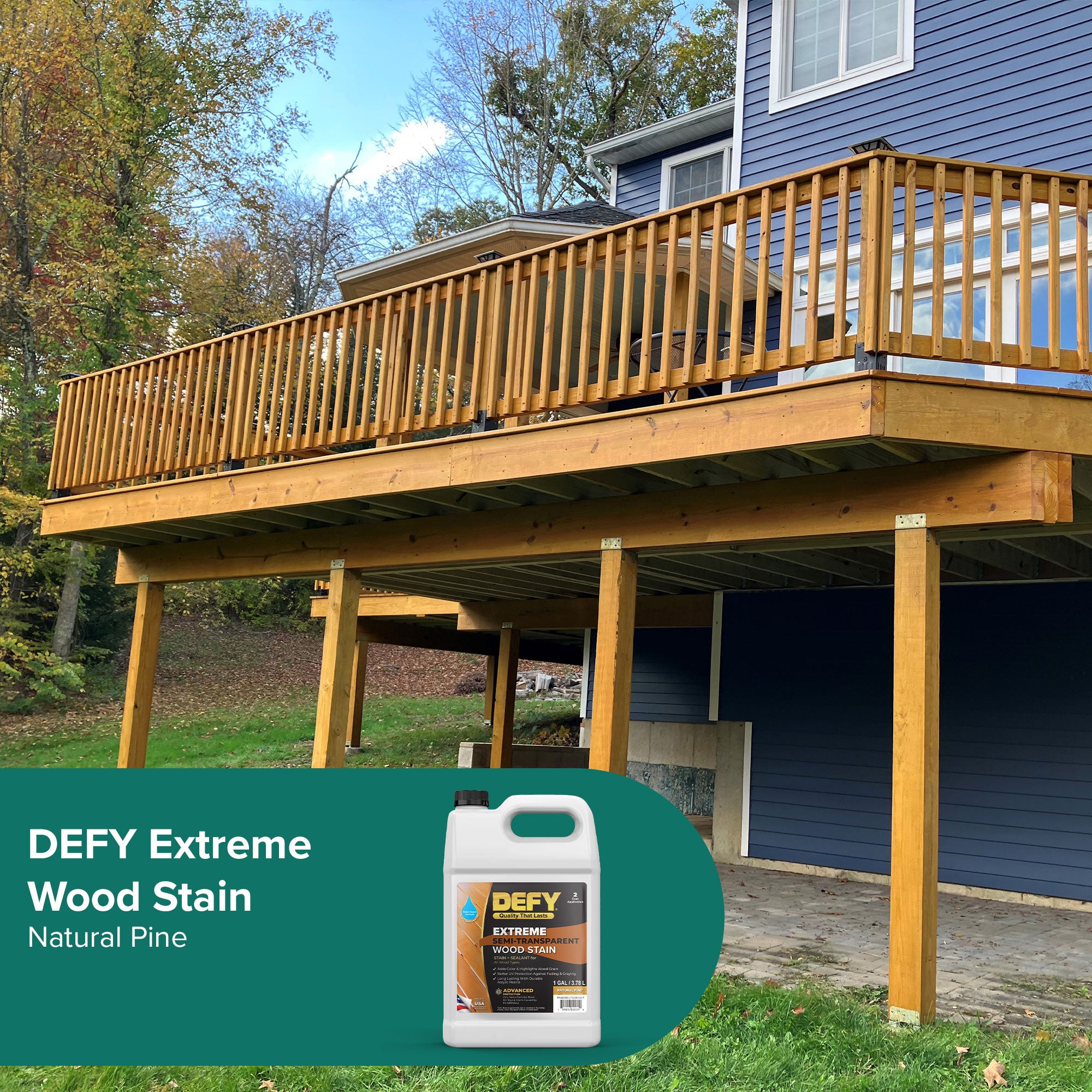 DEFY Extreme Semi-Transparent Wood Stain