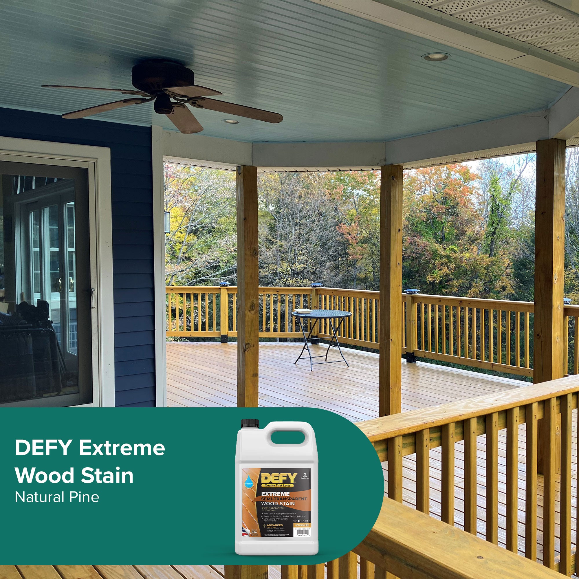 DEFY Extreme Semi-Transparent Wood Stain