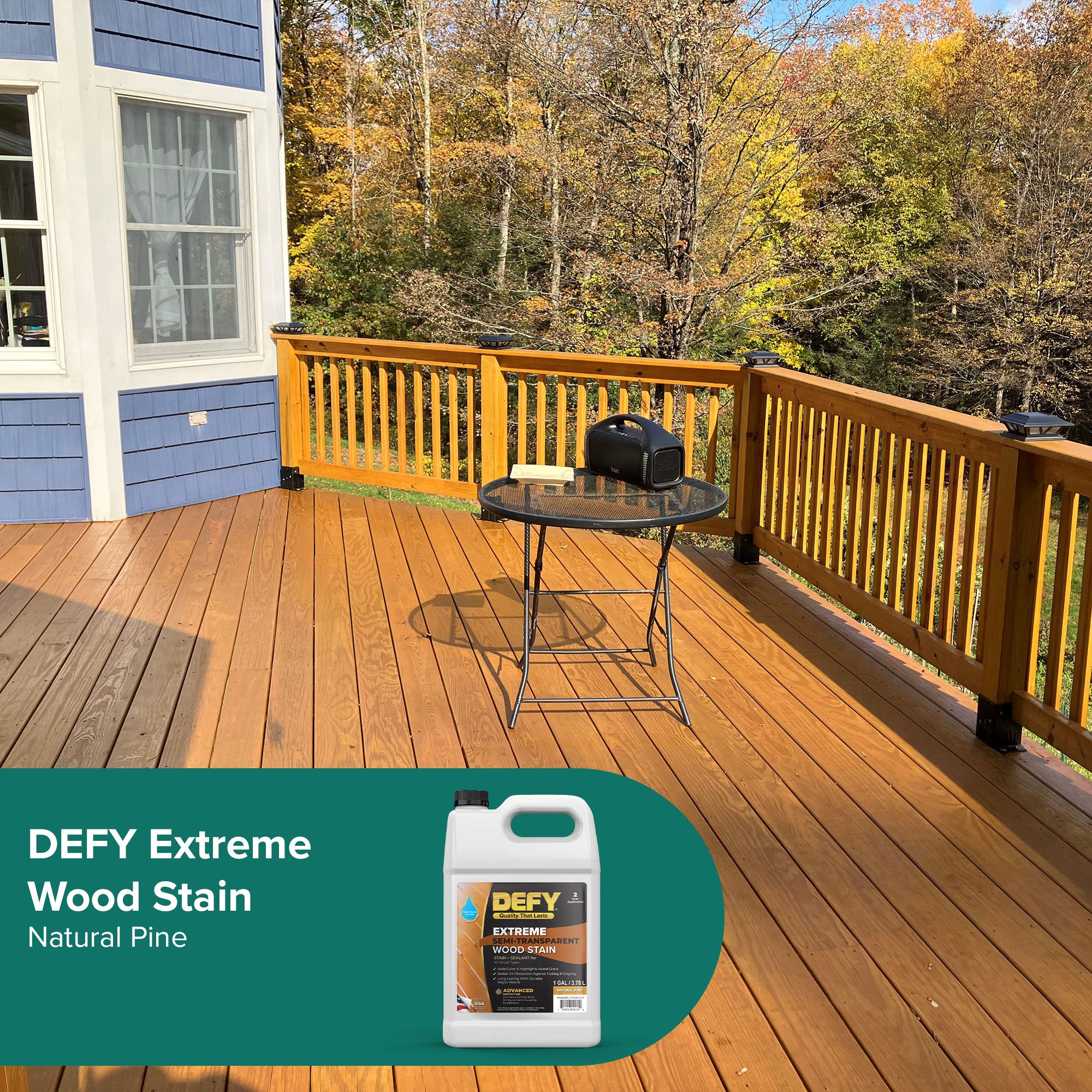 DEFY Extreme Semi-Transparent Wood Stain