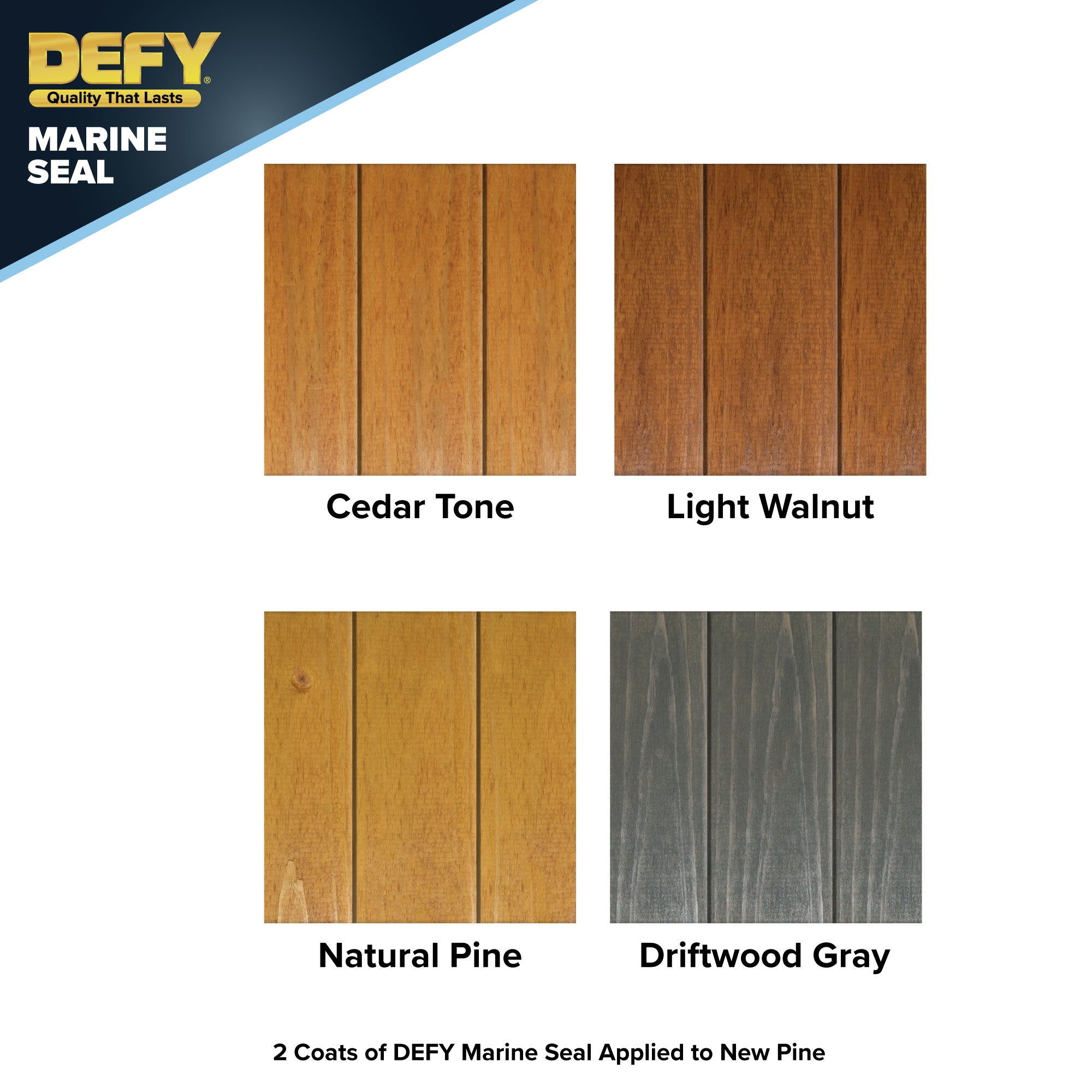 DEFY Marine Seal Semi-Transparent Wood Dock Stain