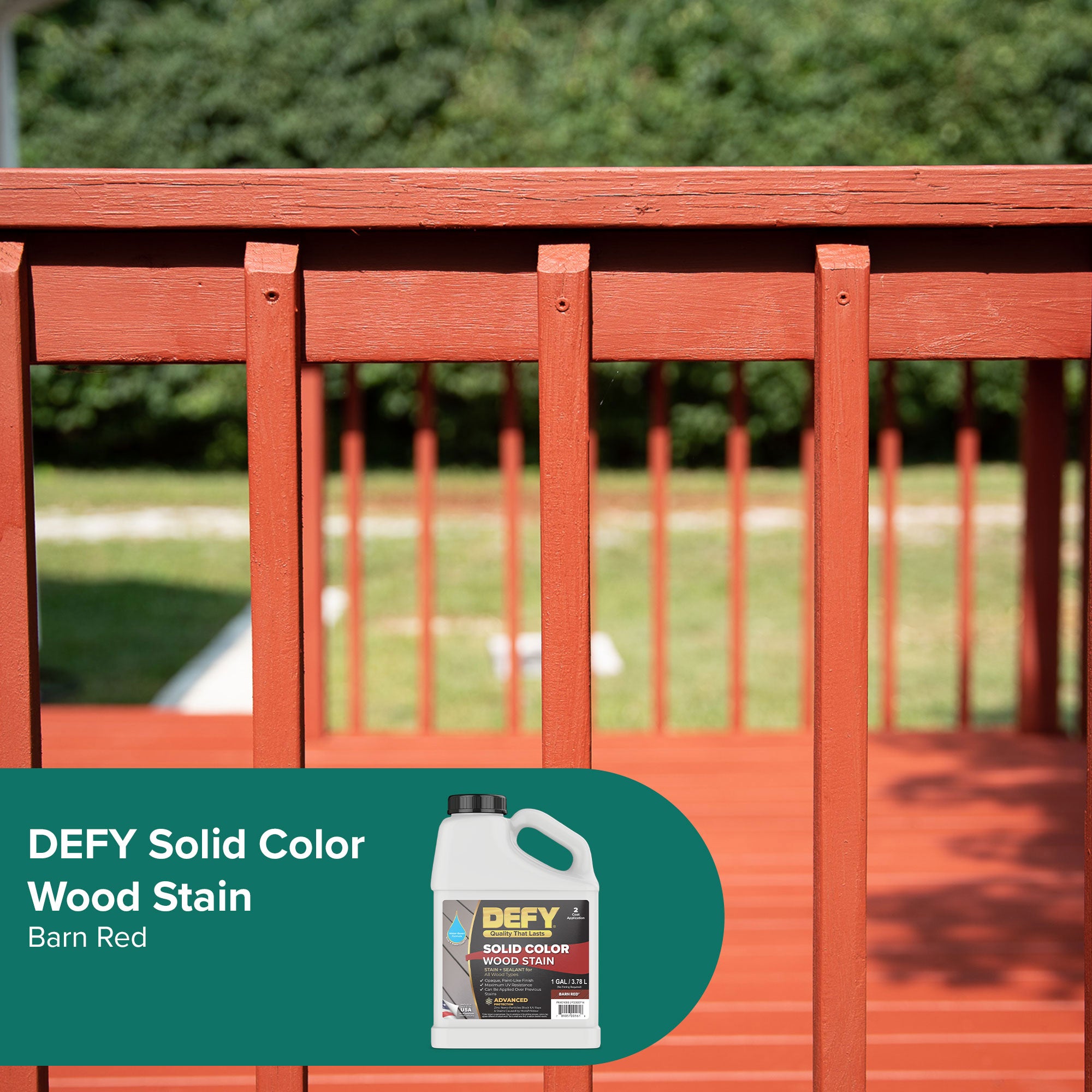 DEFY Solid Color Wood Stain