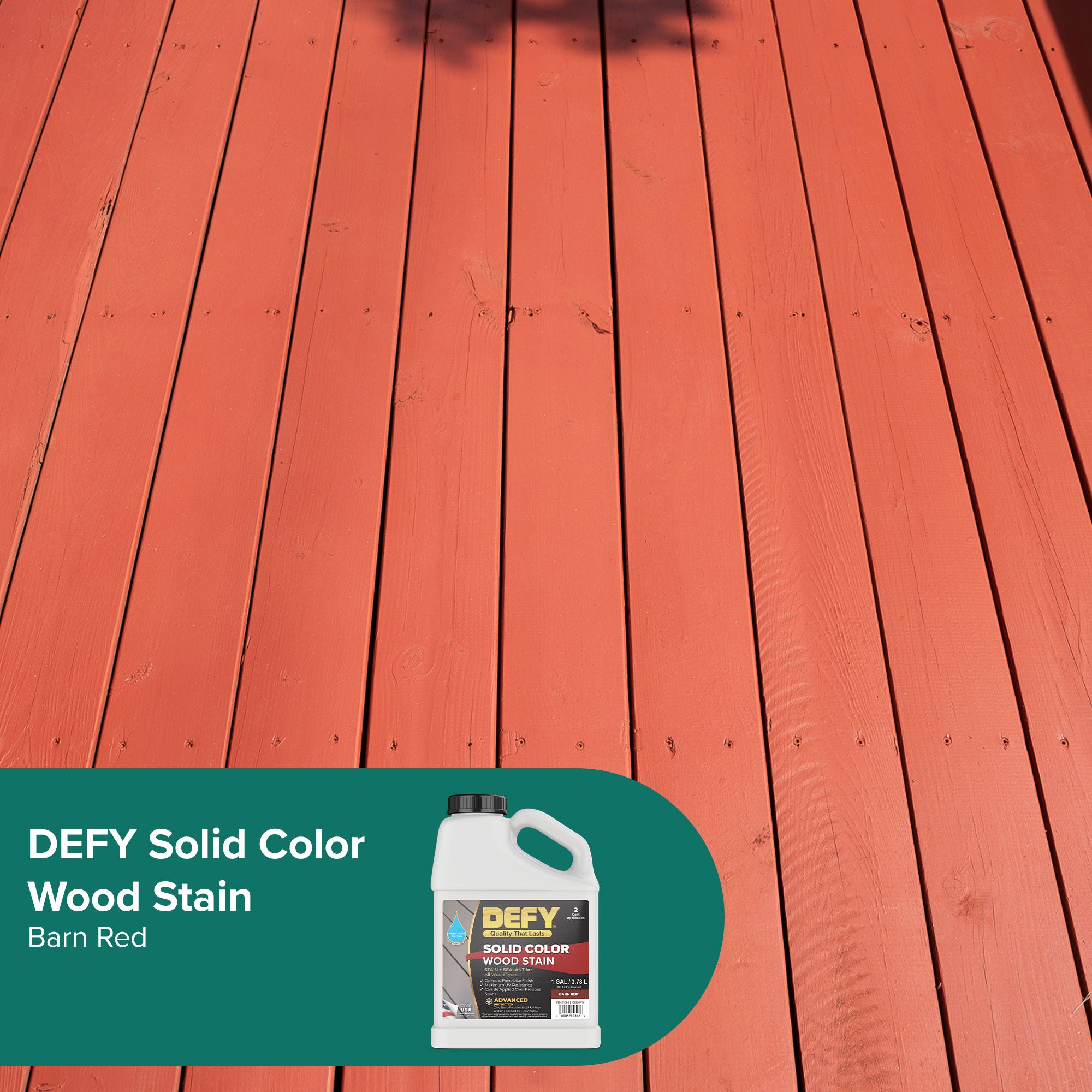 DEFY Solid Color Wood Stain
