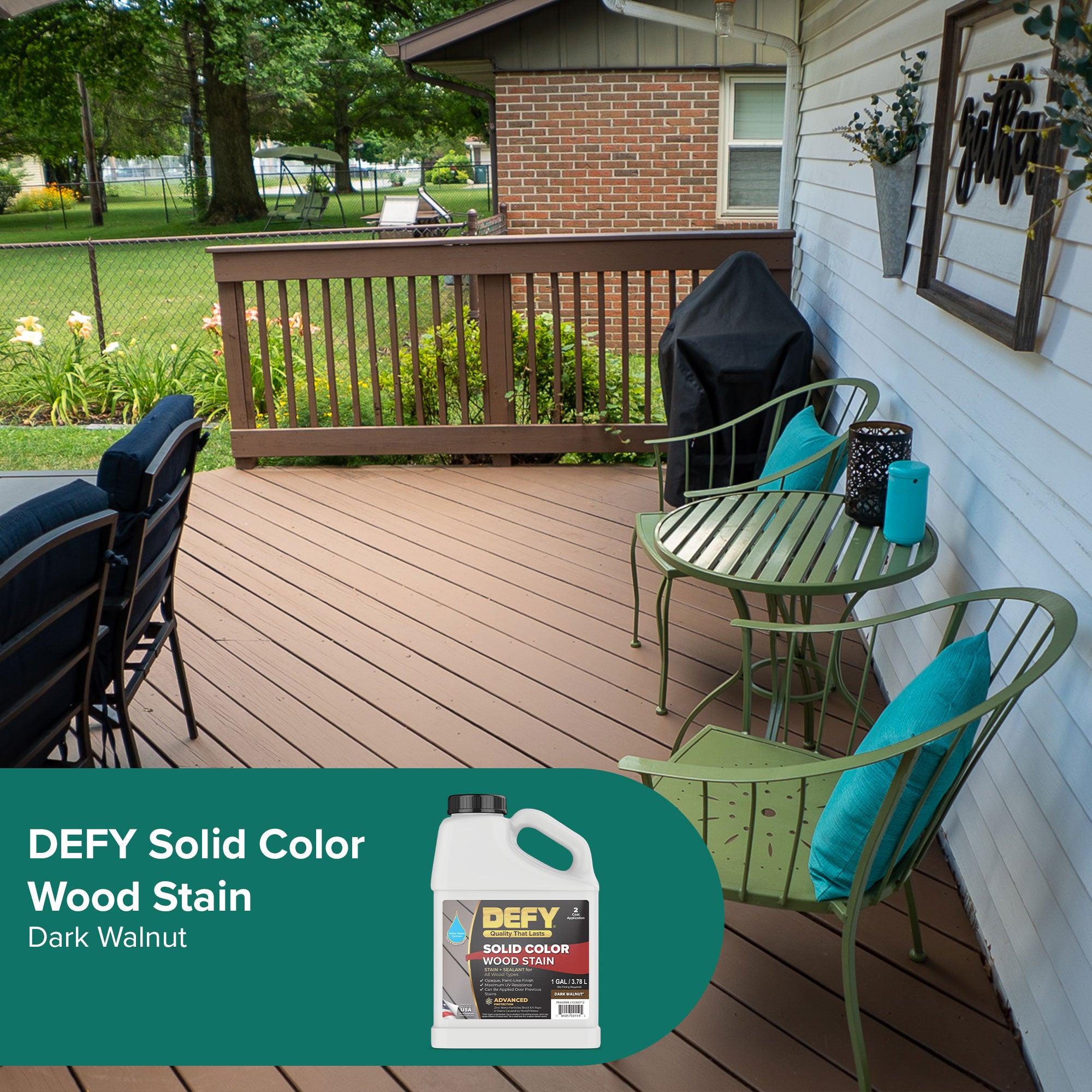 DEFY Solid Color Wood Stain