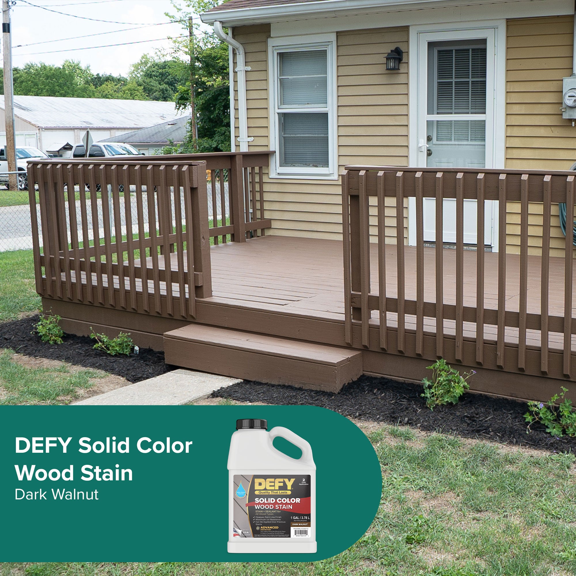 DEFY Solid Color Wood Stain