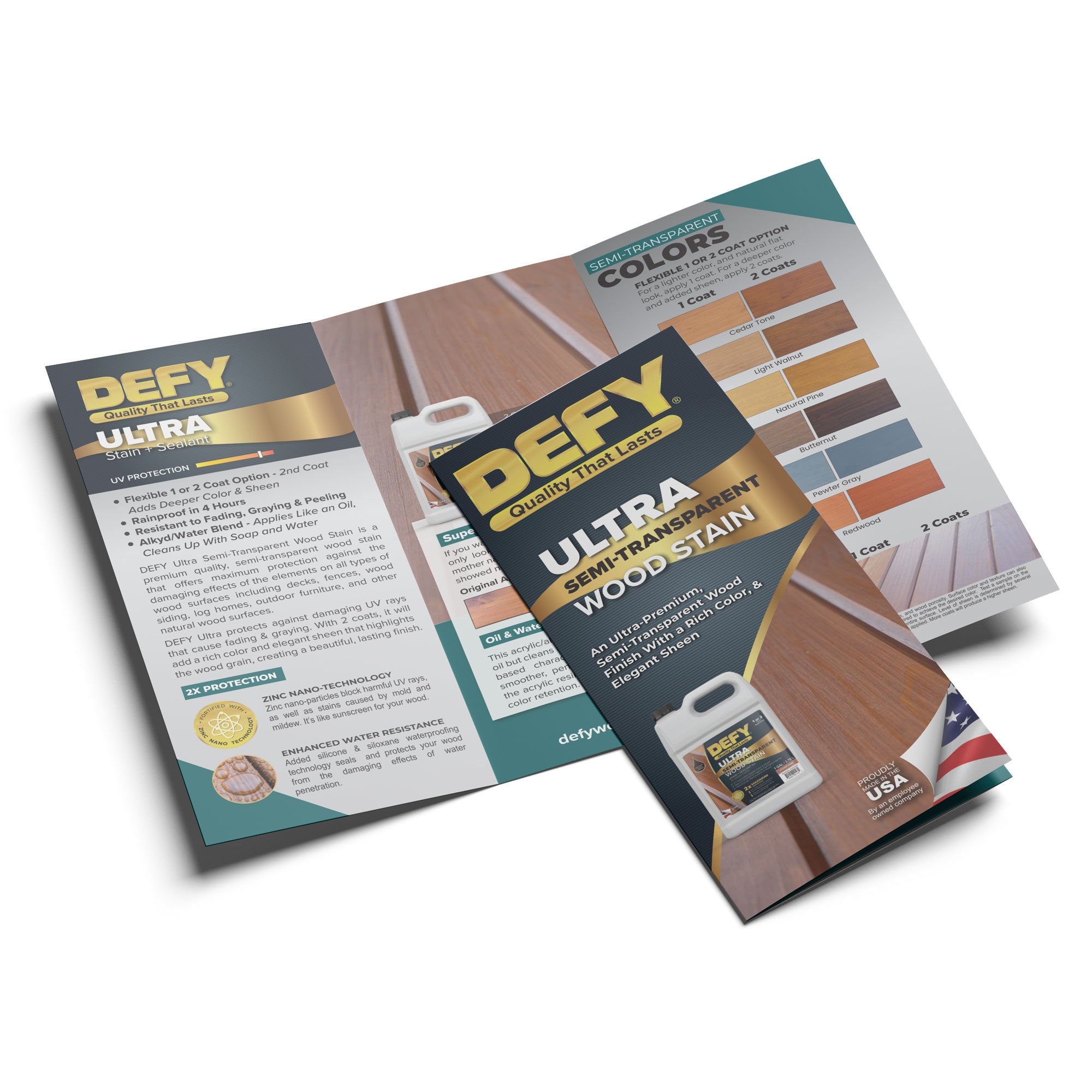 DEFY Ultra Brochures 100 Pack