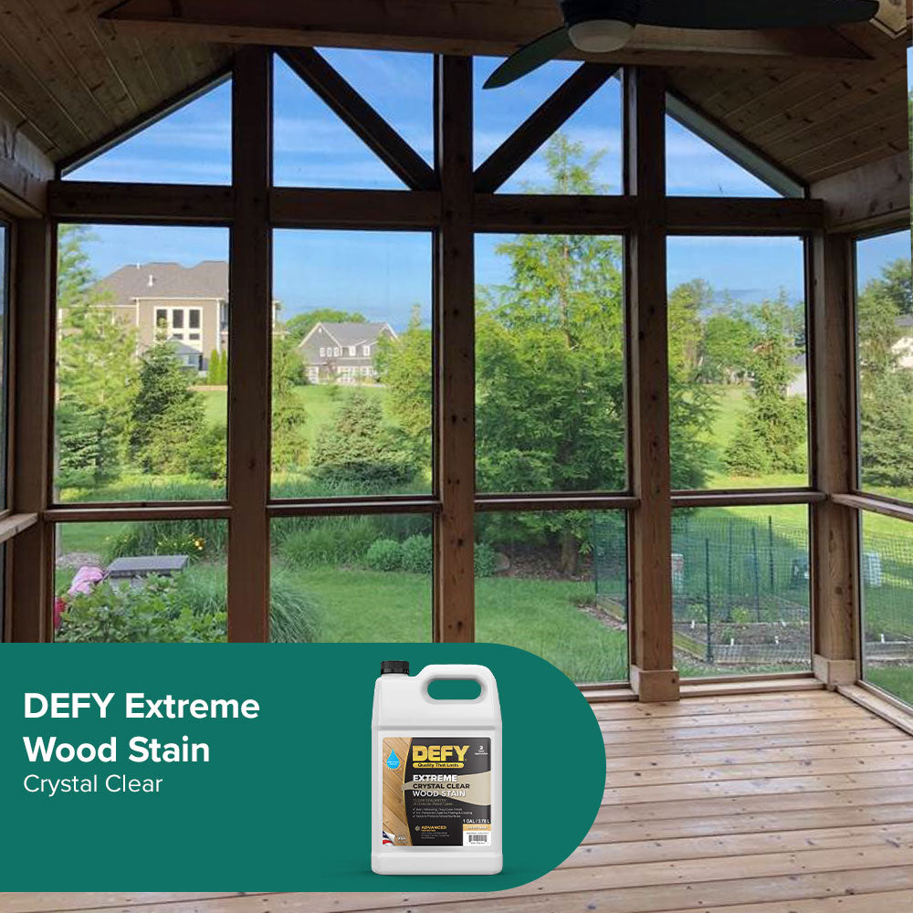 DEFY Extreme Crystal Clear Wood Stain