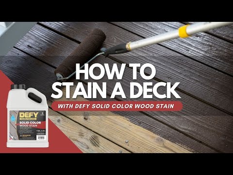 Defy Stainer 4 3/4 Deck Brush