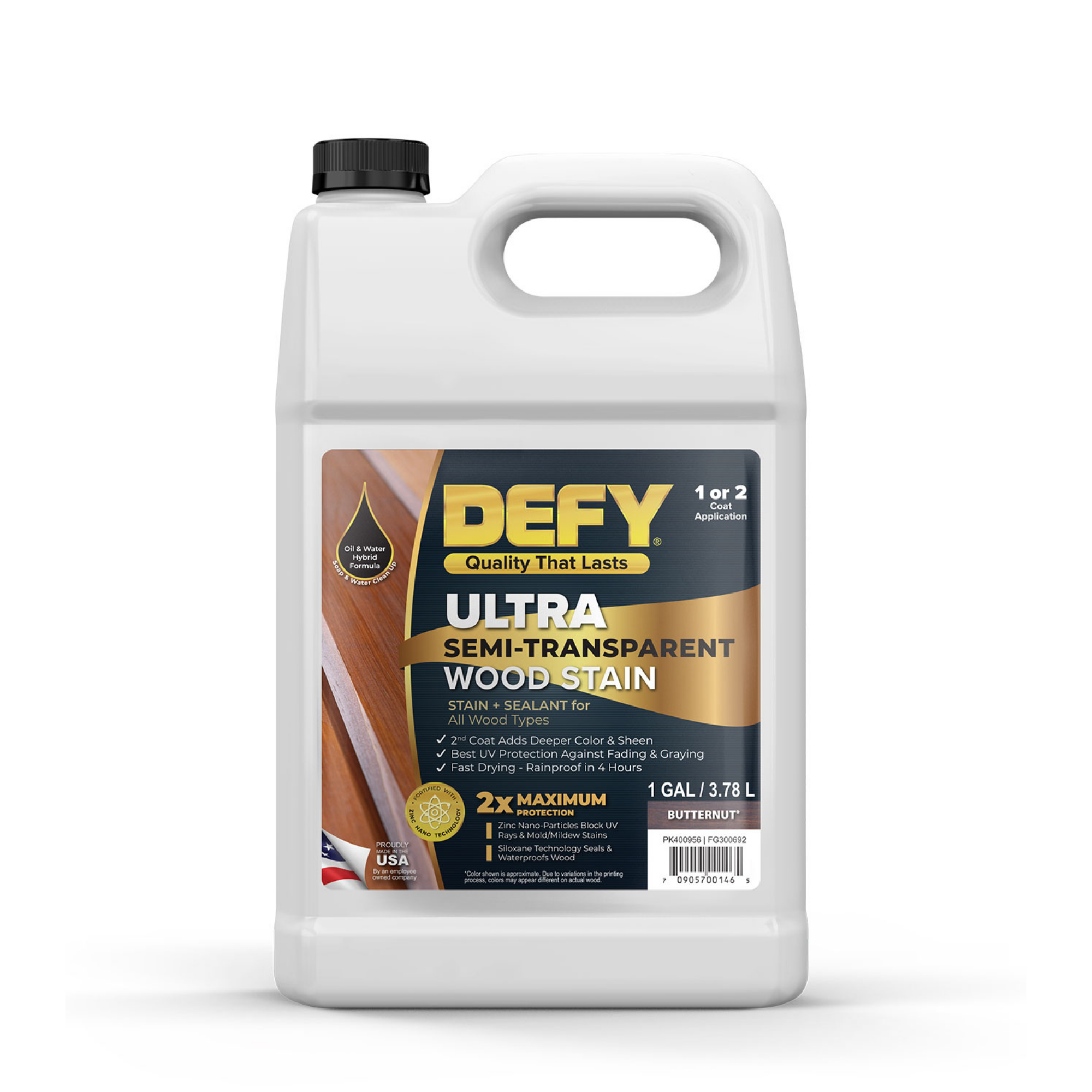 DEFY Ultra Semi-Transparent Wood Stain