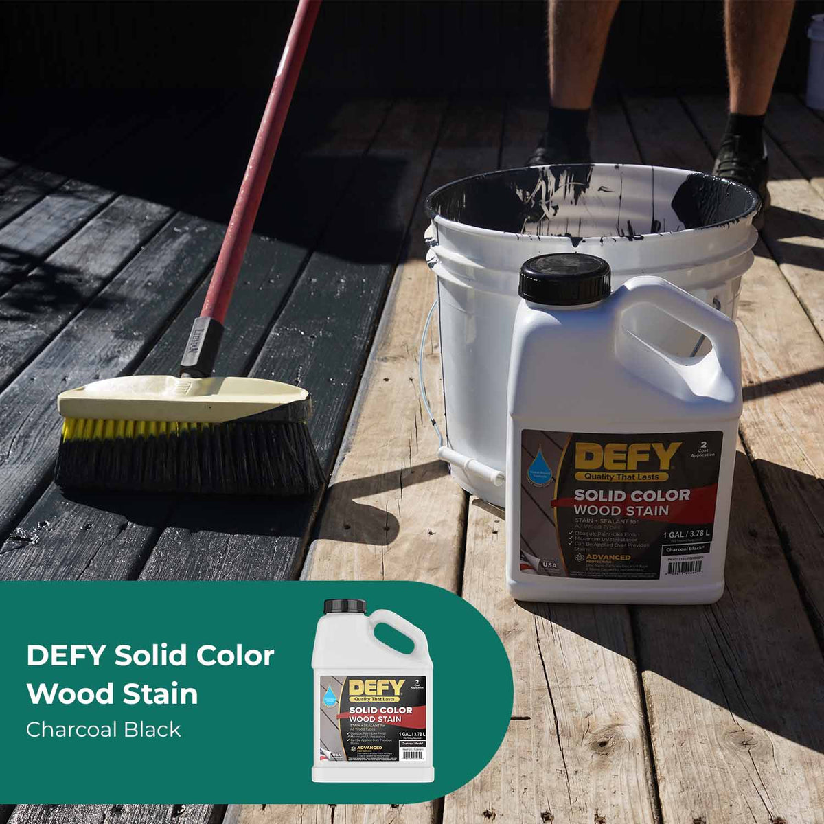 DEFY Solid Color Wood Stain