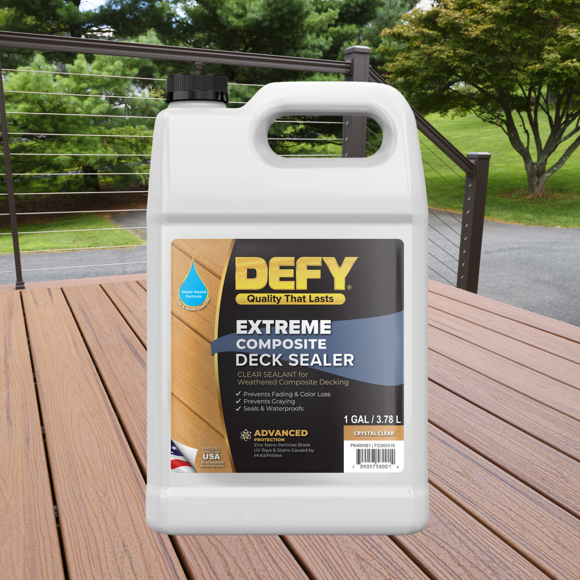 End Sealer For Green Logs and Lumber - Water Based - Gallon